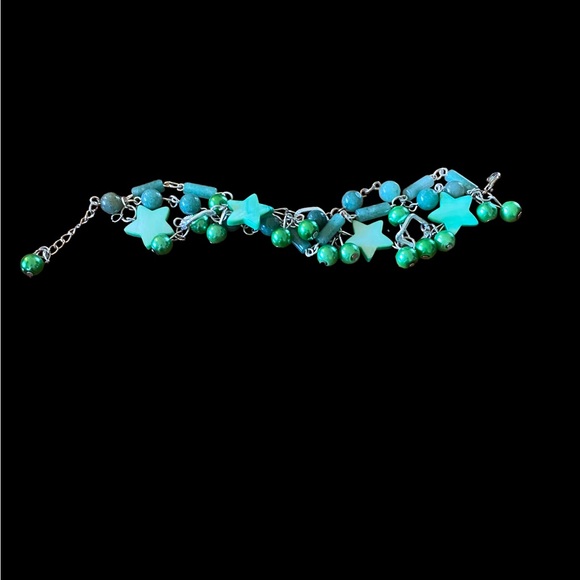 Bracelet, Green Aventurine Mix Beads - Picture 3 of 9